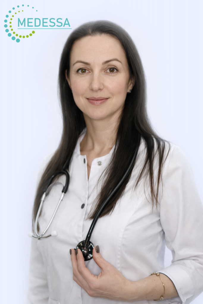 Zolotarova Kseniia Olehivna, cardiologist.